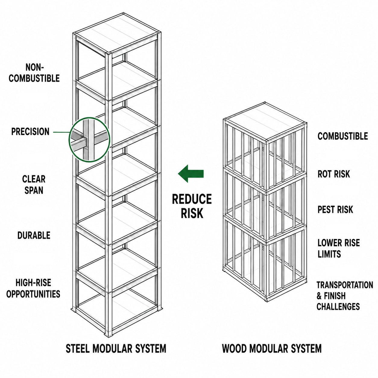 Illustration for Stack U lesson C123: The Unbreakable Advantage: Steel vs. Risk